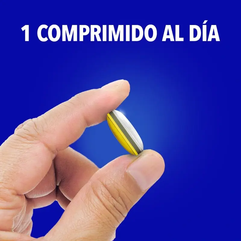 Bion3 Energy 50+ Multivitamínicos Con Probióticos, 120 comprimidos