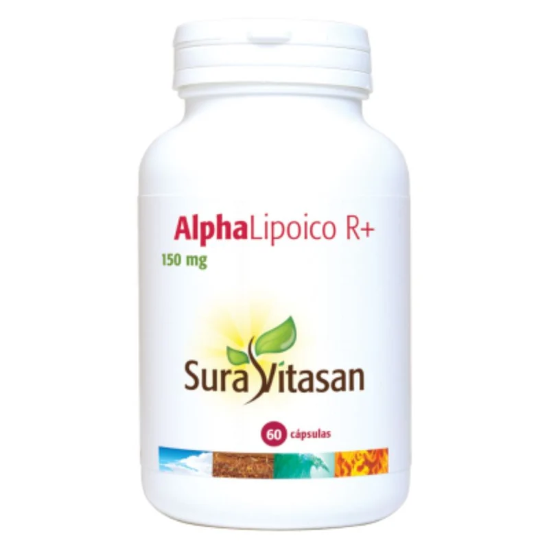 Alpha Lipoico R+ 150mg 60 Capsulas | Sura Vitasan