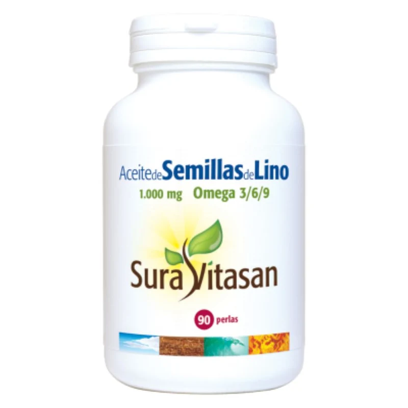 Aceite de Semillas de Lino 90 Perlas | Sura Vitasan