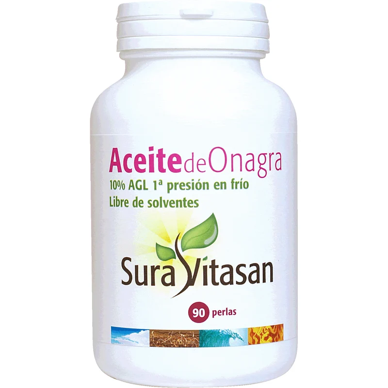 Aceite de Onagra 500 mg Perlas | Sura Vitasan