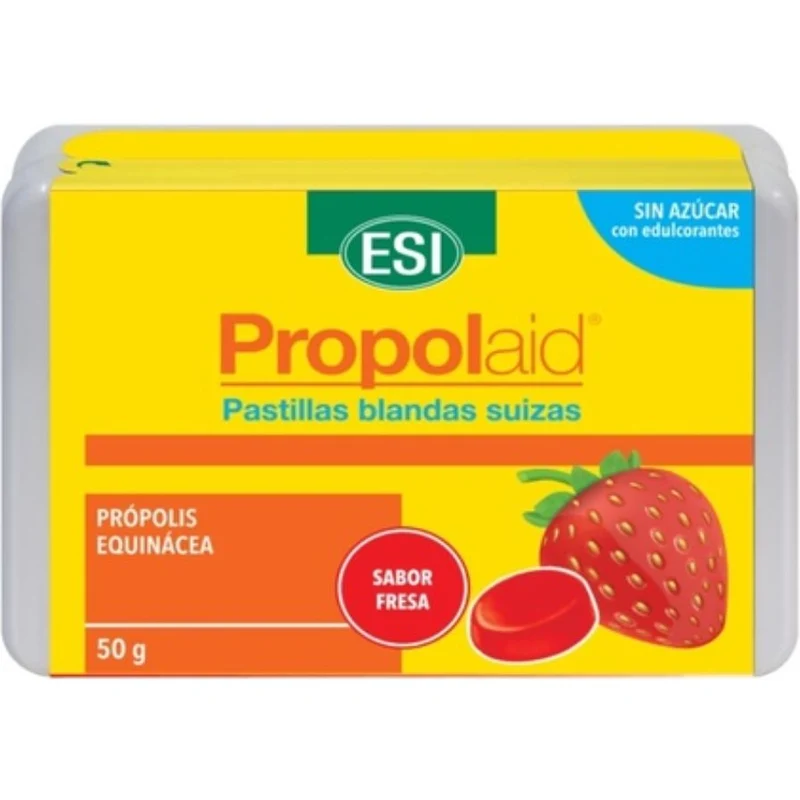 PropolAid Pastilla Fresa Junior 50 gr | ESI