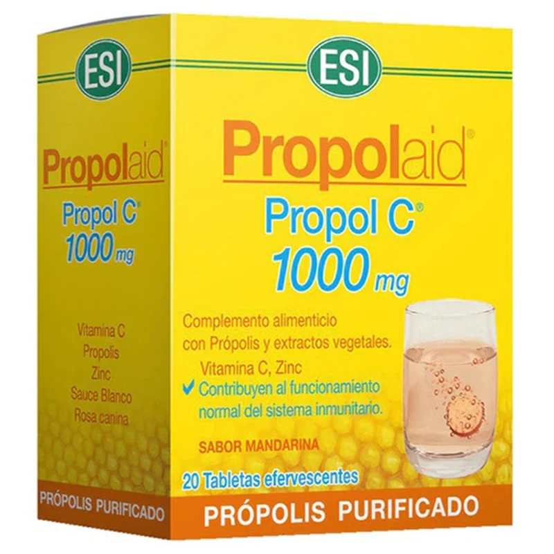 PropolAid C 1000mg 20 Tabletas | ESI