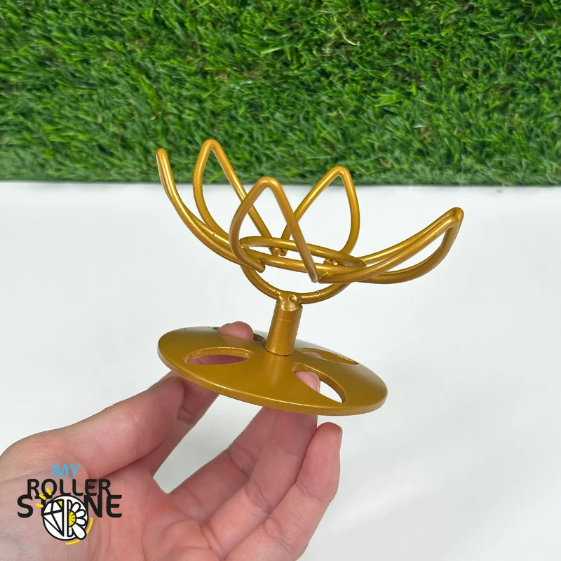 Soporte de loto de metal para esfera