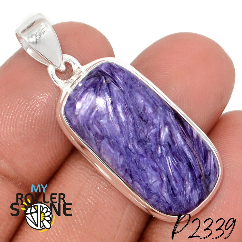 Colgante de charoita P2339