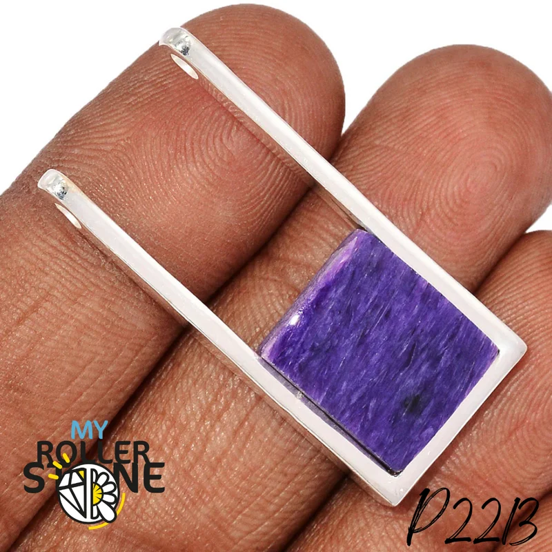 Colgante de charoita P2213