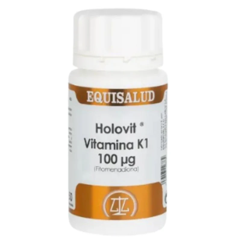 Holovit Vitamina K1 100 µg (Fitomenadiona) 50 Cápsulas | Equisalud