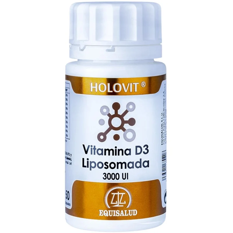 Holovit Vitamina D3 Liposomada 3000 Ui 50 Cápsulas | Equisalud