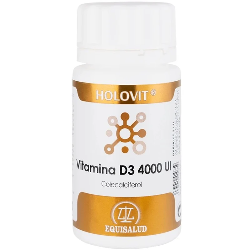 Holovit Vitamina D3 4000 Ui (Colecalciferol) 50 Cápsulas | Equisalud