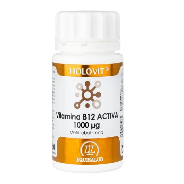 Holovit Vitamina B12 Activa 1000 µg 50 Cápsulas | Equisalud