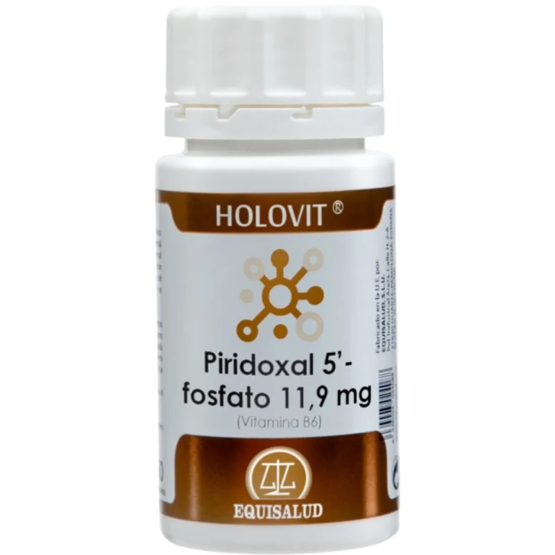 Holovit Piridoxal- 5’-Fosfato 25 Mg (Vitamina B6) 50 Cápsulas | Equisalud