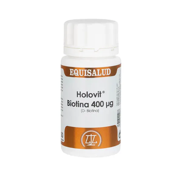 Holovit Biotina 400 µg 50 Cápsulas | Equisalud