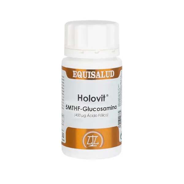 Holovit 5Mthf- Glucosamina (400 Ug Ácido Fólico) 50 Cápsulas | Equisalud