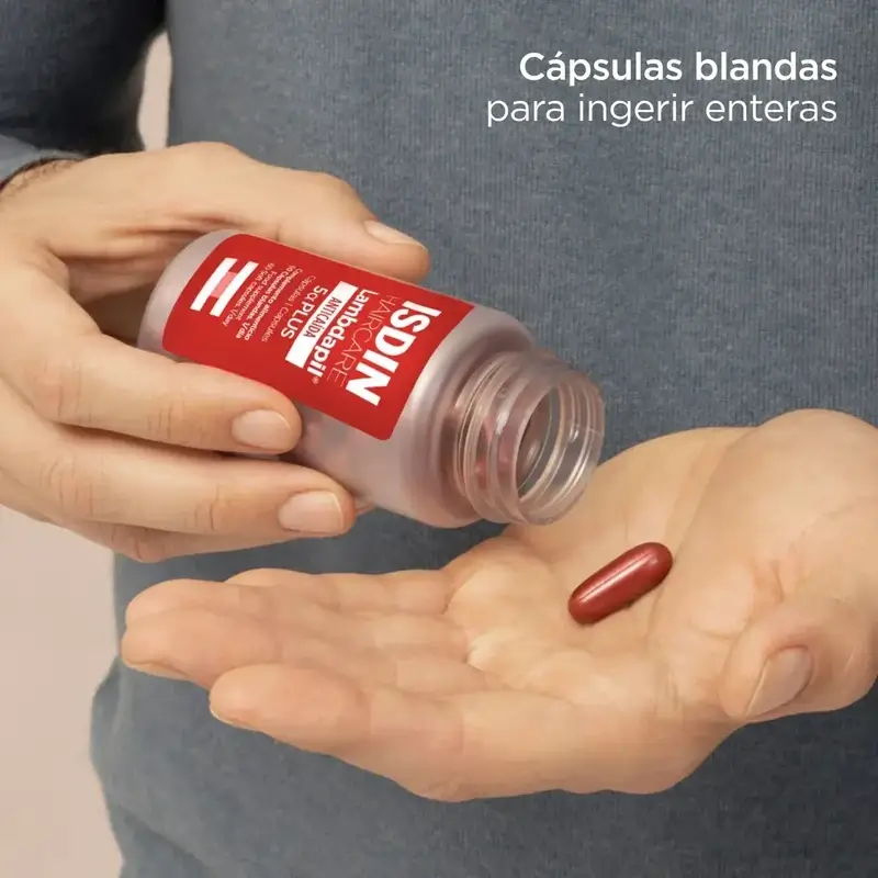 Isdin Lambdapil 5 Alfa Plus Capsules, Pack 3 x 60 Units