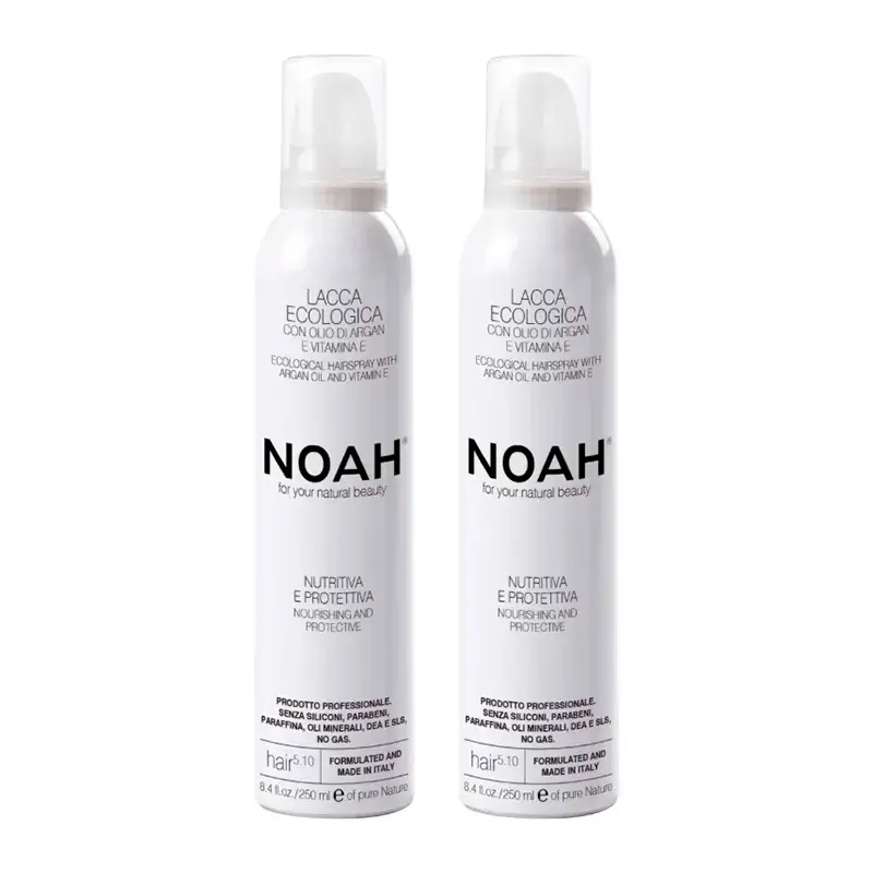 Noah Vitamin E Hair Spray, Pack 2 x 250Ml.