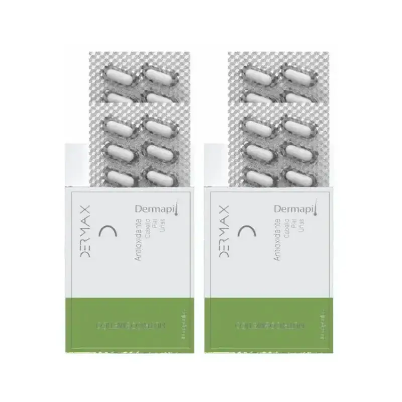 Dermax Dermapil Hair, Skin & Nails, Pack 2 x 30 capsules