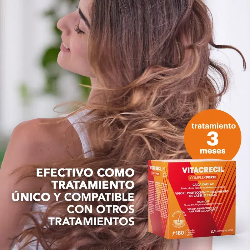 Vitacrecil Complex Forte, Pack 2 x 180 capsules