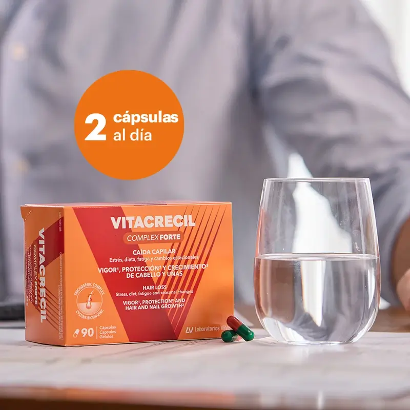 Vitacrecil Complex Forte, Pack 2 x 90 capsules