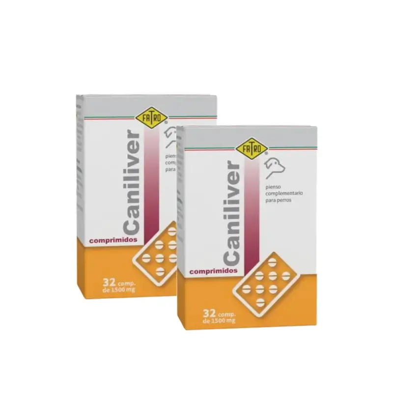 Fatro Caniliver, 32 comprimidos, pack 2