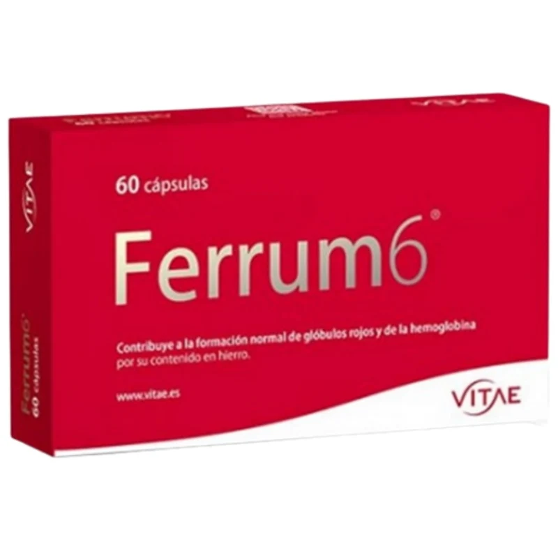 Ferrum6 60 cápsulas | Vitae