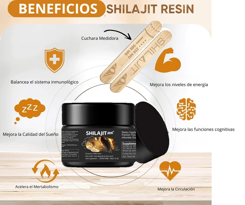 Resina de Shilajit del Himalaya: Energía Pura y Vitalidad Natural