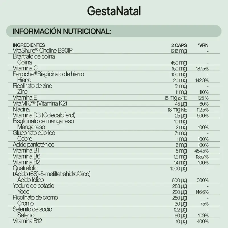 Ivb Wellness Lab Gestanatal, 60 capsules