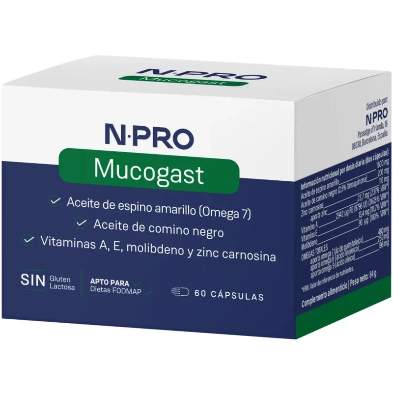 Mucogast 60 Perlas | NPRO