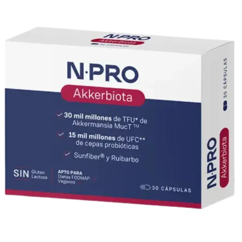 Akkerbiota 30 Cápsulas | NPRO