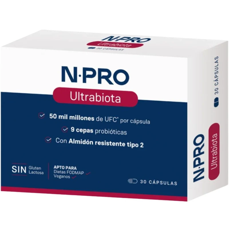 Ultrabiota 30 Cçapsulas | NPRO