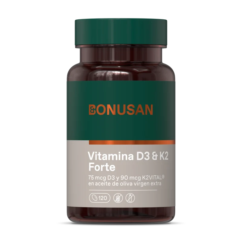 Vitamina D3 K2 Forte perlas | Bonusan
