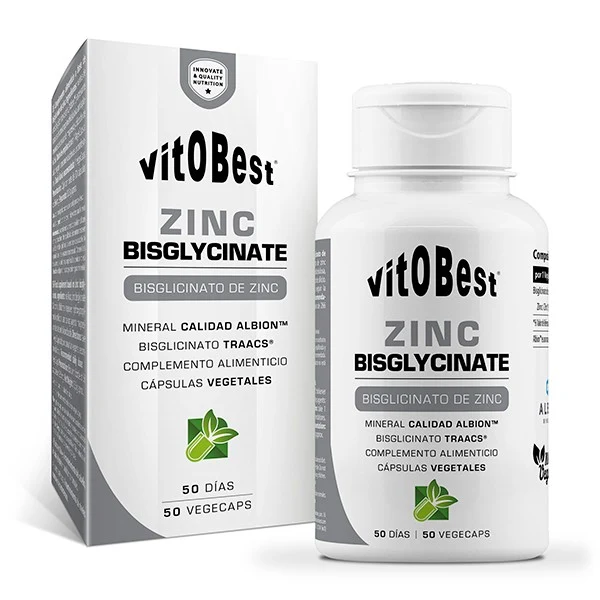 Zinc Bysglicinate 50 comprimidos | Vitobest