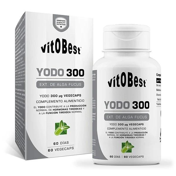 Yodo 60 cápsulas | Vitobest
