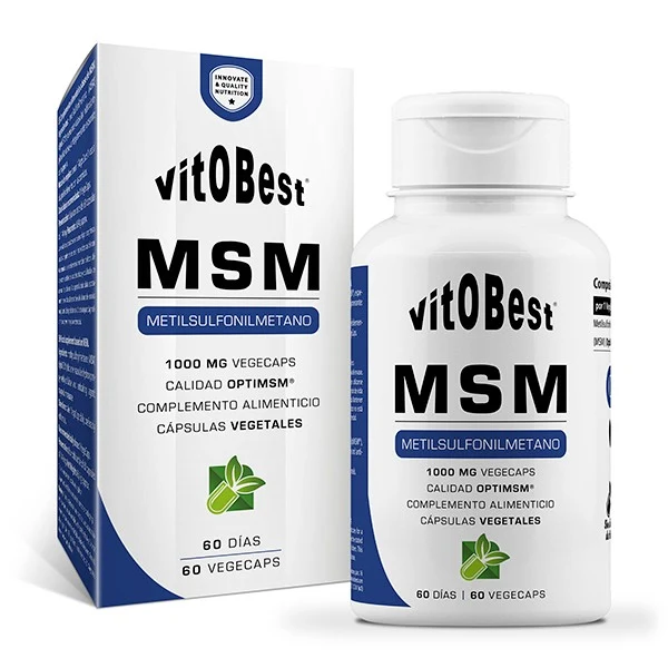 MSM 1000 mg 60 cápsulas | Vitobest