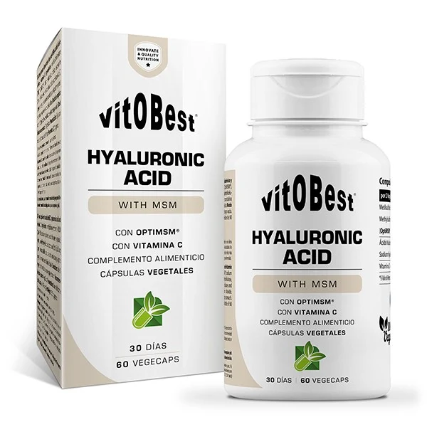 Hyaluronic Acid 60 cápsulas | Vitobest