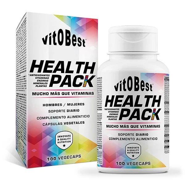 Health Pack 100 cápsulas | Vitobest