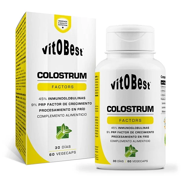 Colostrum 60 cápsulas | Vitobest