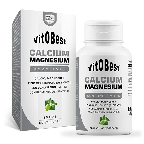 Calcium Magnesium 60 cápsulas | Vitobest