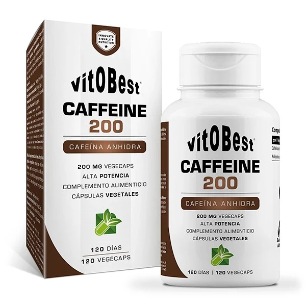 Caffeine 120 cápsulas | Vitobest