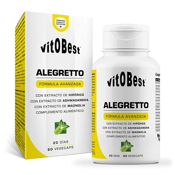 Alegretto 60 cápsulas | Vitobest