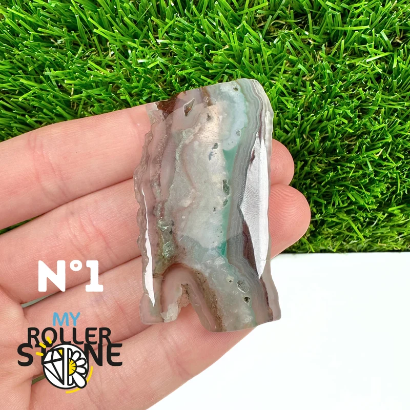 Colgante de rebanada perforada de aquaprase 5A
