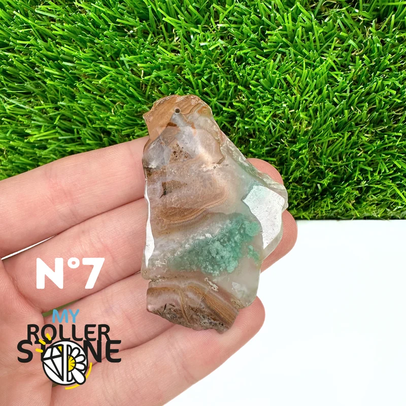 Colgante de rebanada perforada de aquaprase 5A
