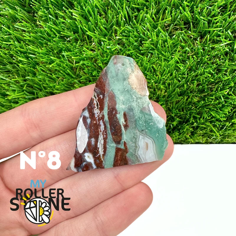 Colgante de rebanada perforada de aquaprase 5A