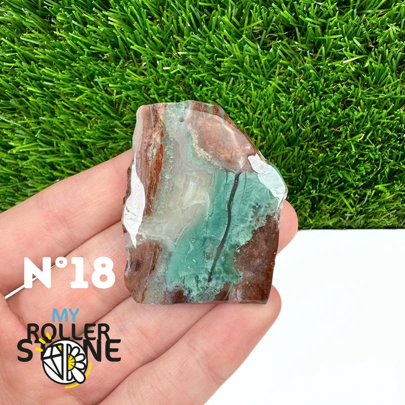 Colgante de rebanada perforada de aquaprase 5A