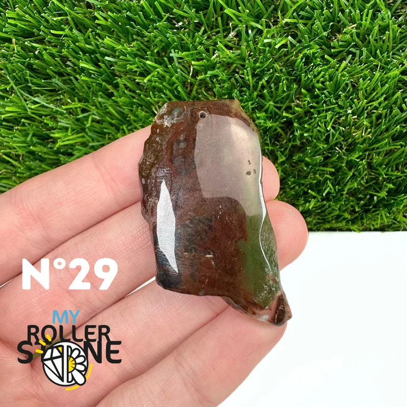 Colgante de rebanada perforada de aquaprase 5A