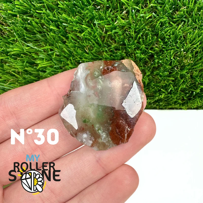 Colgante de rebanada perforada de aquaprase 5A