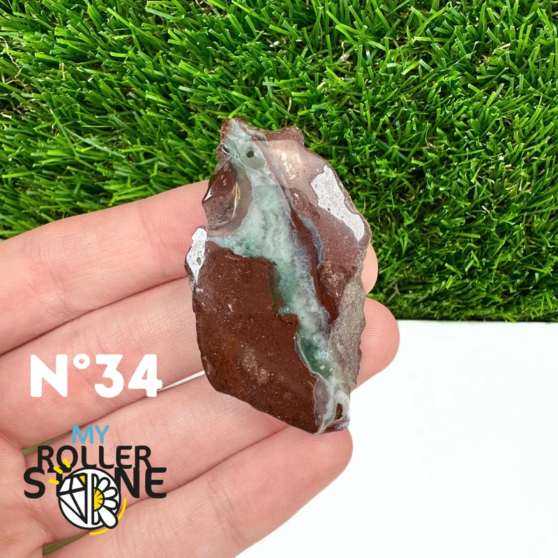 Colgante de rebanada perforada de aquaprase 5A
