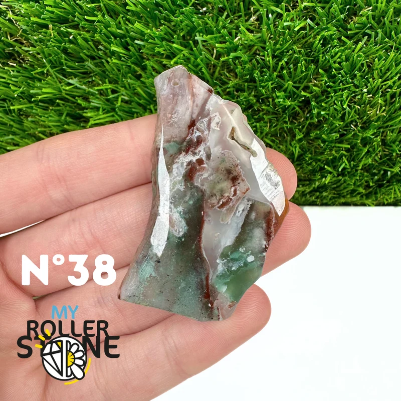 Colgante de rebanada perforada de aquaprase 5A