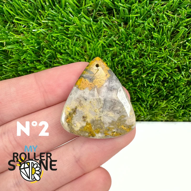 Colgante perforado Bumblebee Jasper Neo 5A