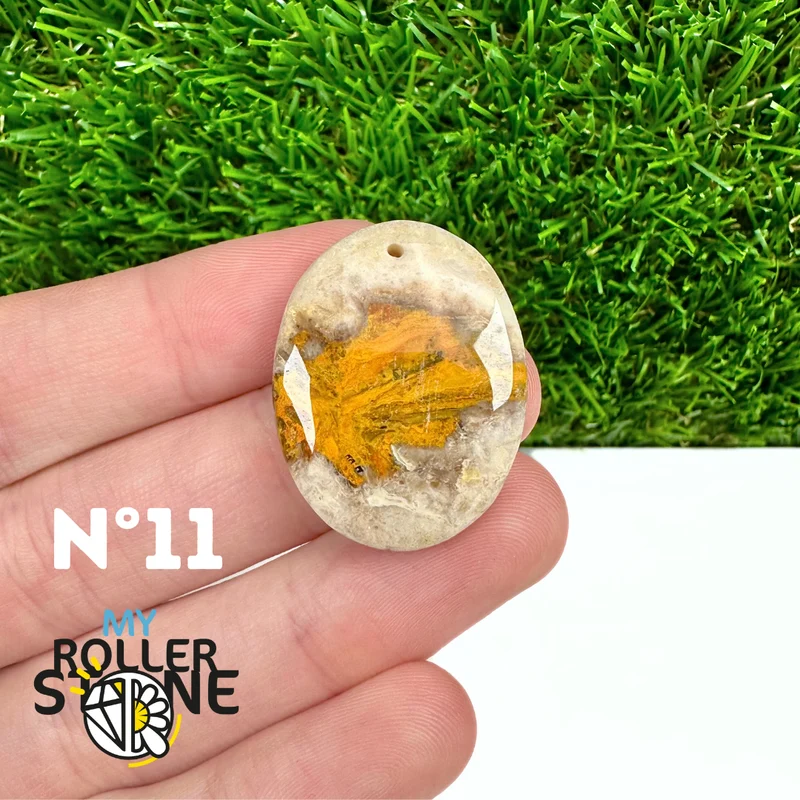 Colgante perforado Bumblebee Jasper Neo 5A