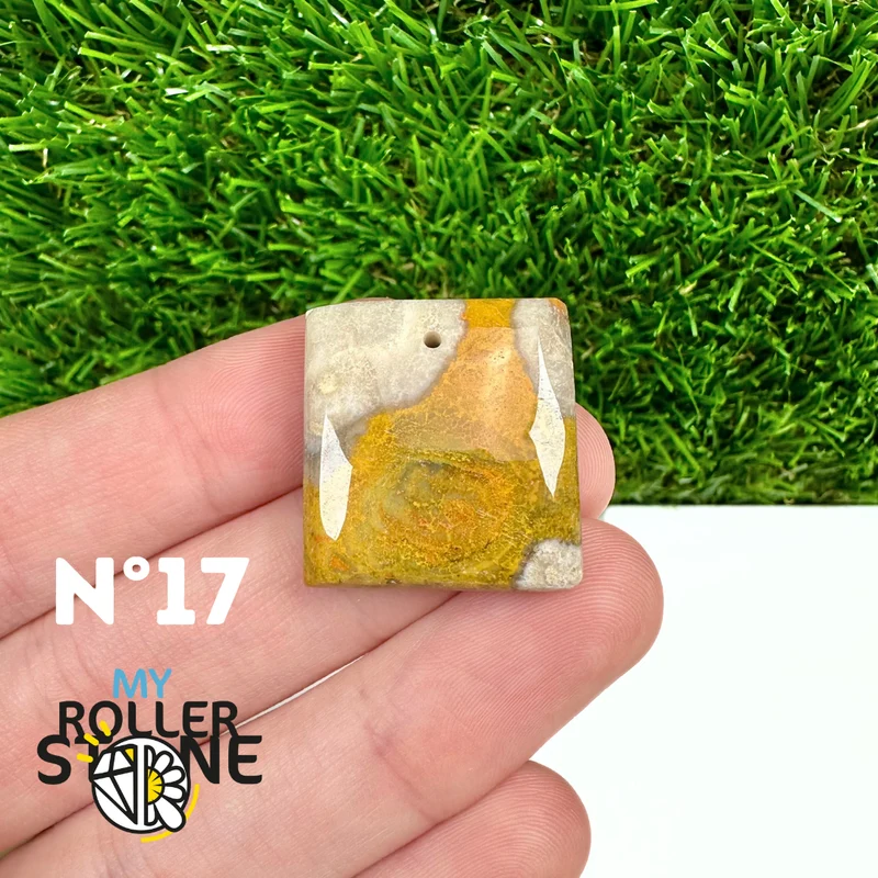 Colgante perforado Bumblebee Jasper Neo 5A