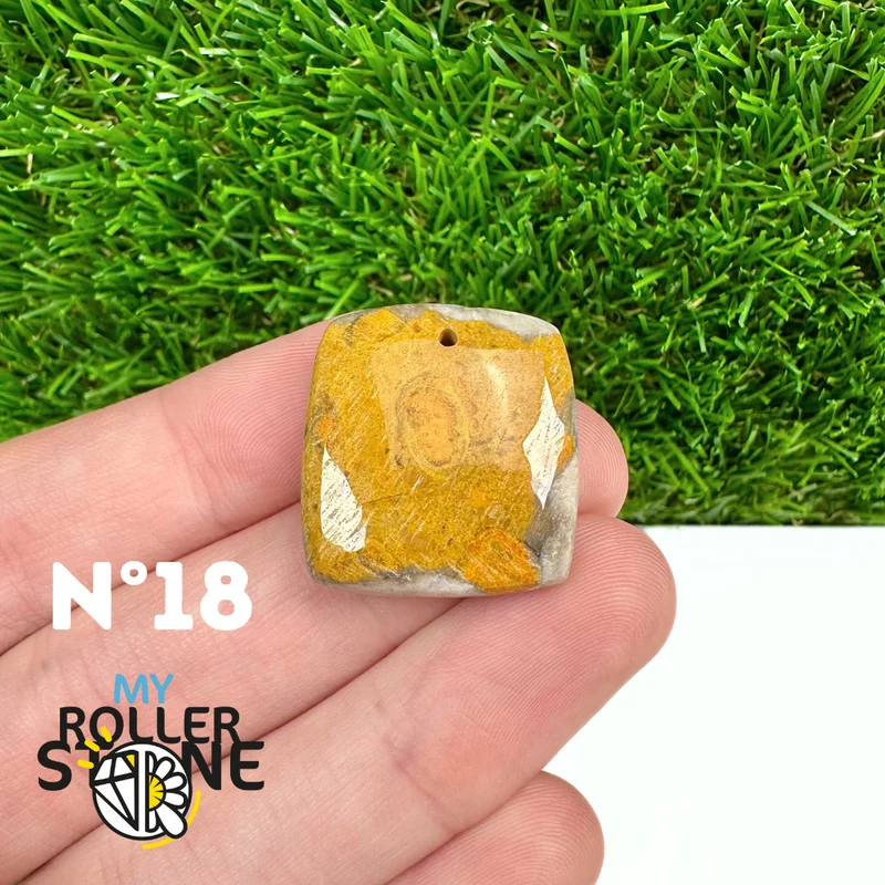 Colgante perforado Bumblebee Jasper Neo 5A